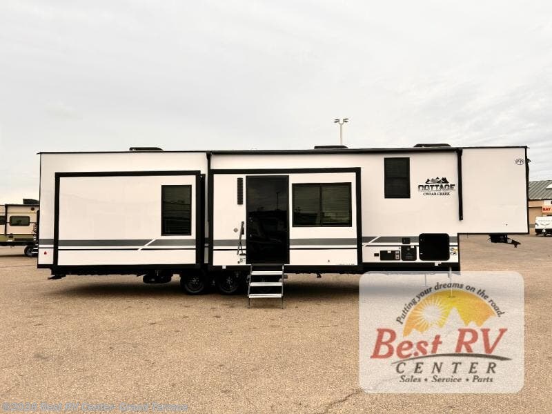 2026 Cedar Creek Cottage Fifth Wheels 413FWC by Forest River from Best RV Center- Grand Terrace in Grand Terrace, California
