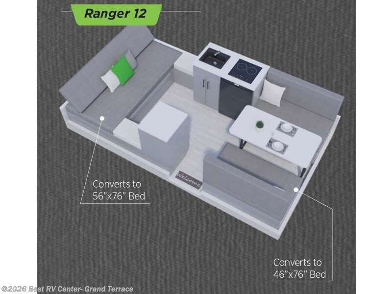 2027 Aliner Ranger 12 ALINER - New Popup For Sale by Best RV Center- Grand Terrace in Grand Terrace, California