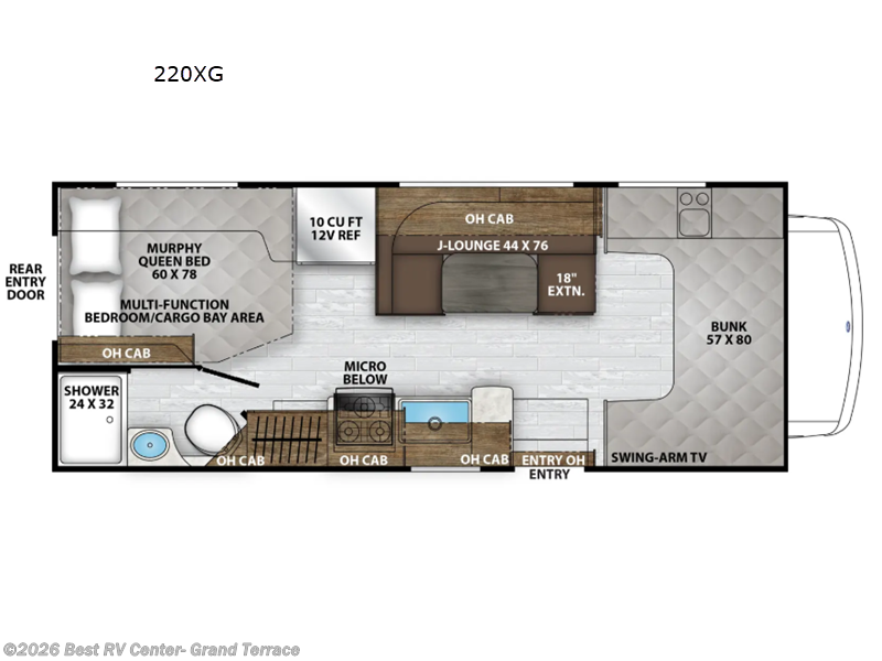 2026 Coachmen Leprechaun 220XG Ford 350 - New Class C For Sale by Best RV Center- Grand Terrace in Grand Terrace, California