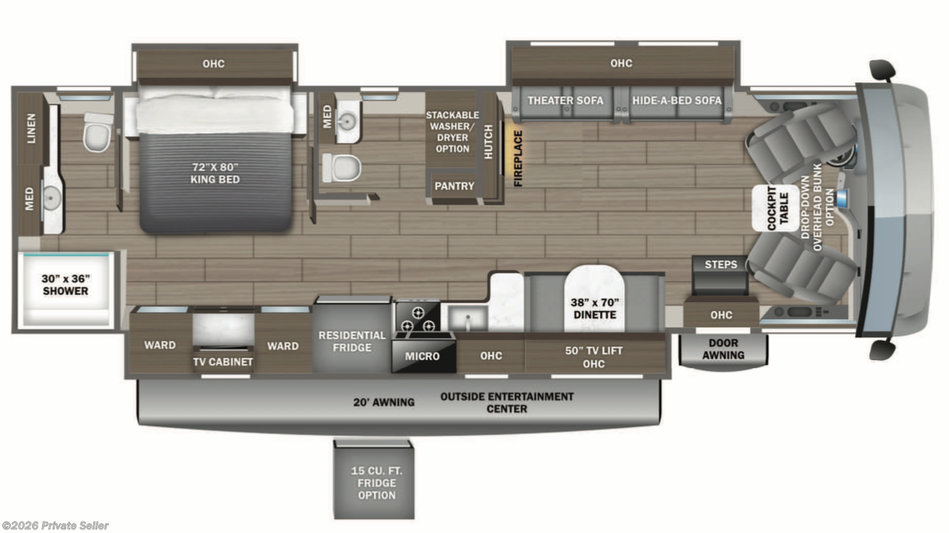 Used 2024 Entegra Coach Vision XL 36-C  38 Foot available in Ocala, Florida