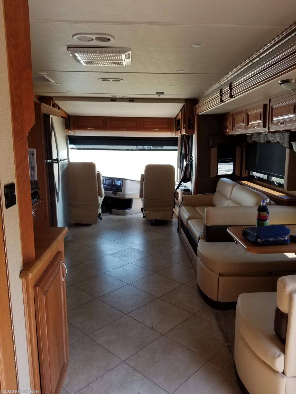 View from mid coach to front of RV