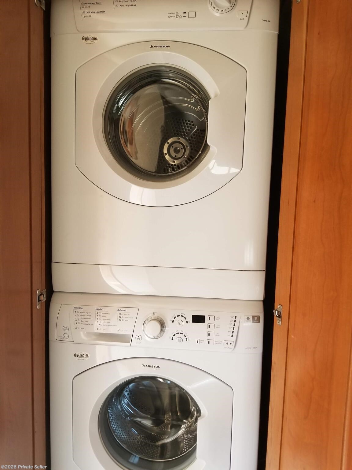 Stacking LG washer and dryer