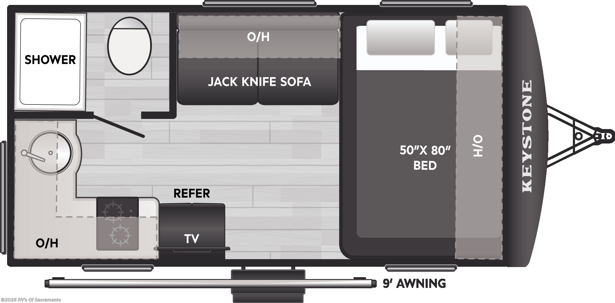 2026 Sprout 13RKS by Keystone from RV's Of Sacramento in Elk Grove, California