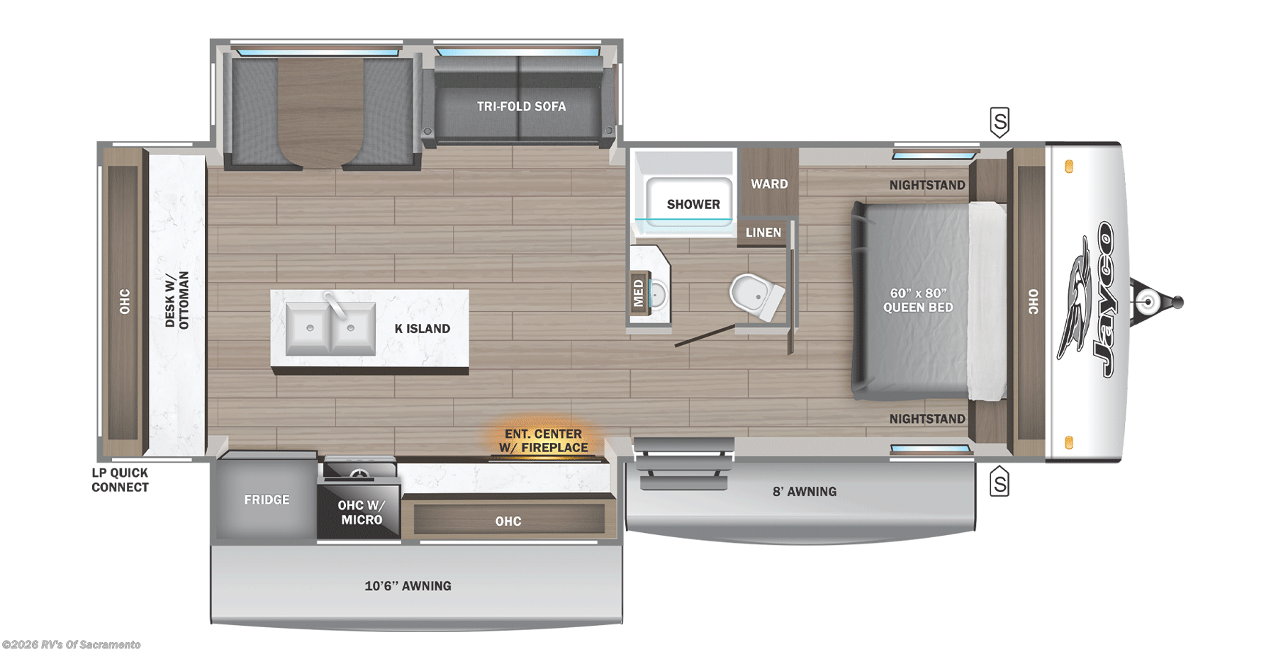 2026 Jay Feather 27MK by Jayco from RV's Of Sacramento in Elk Grove, California