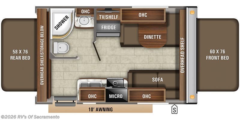 2020 Jayco Jay Feather X17Z - Used Travel Trailer For Sale by RV's Of Sacramento in Elk Grove, California