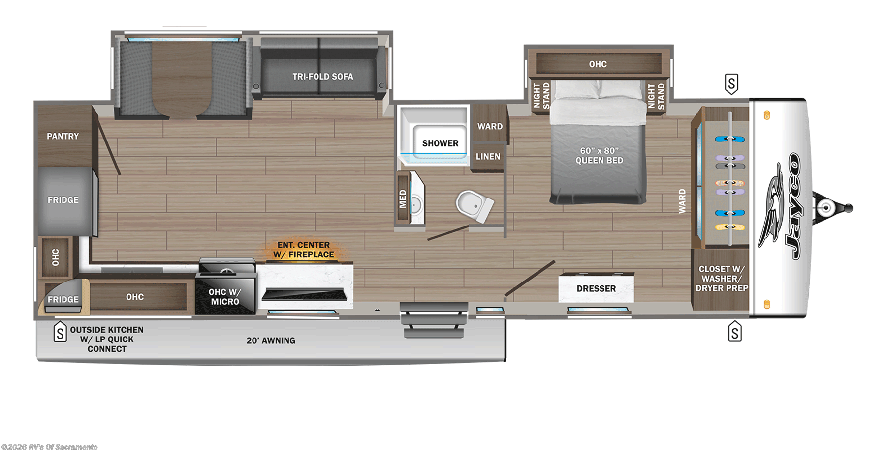 2026 Jay Feather 30RKB by Jayco from RV's Of Sacramento in Elk Grove, California