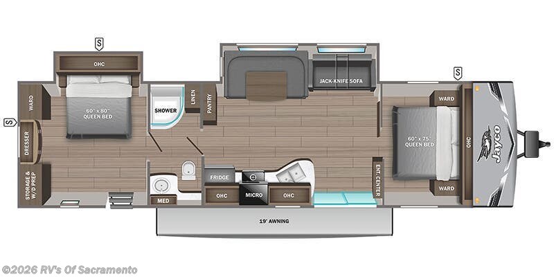 2026 Jayco Jay Flight 380DQS - New Travel Trailer For Sale by RV's Of Sacramento in Elk Grove, California