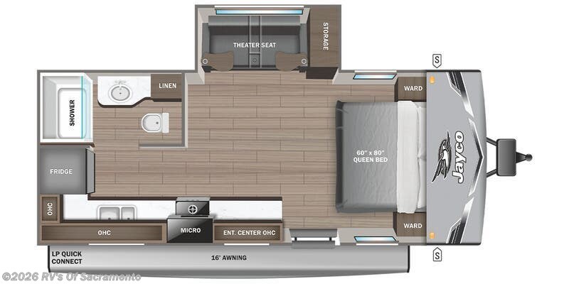 2026 Jayco Jay Flight SLX 200MKSW - New Travel Trailer For Sale by RV's Of Sacramento in Elk Grove, California