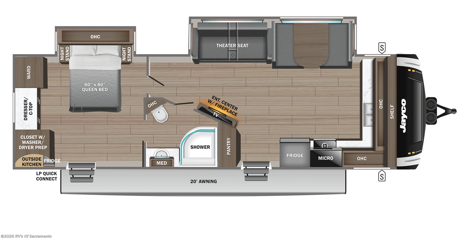 2026 Jay Feather 26FK by Jayco from RV's Of Sacramento in Elk Grove, California