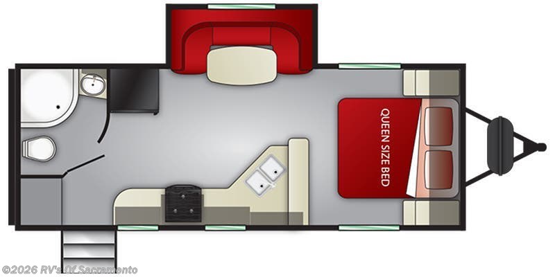 2019 Cruiser RV Shadow Cruiser SC225RBS - Used Travel Trailer For Sale by RV's Of Sacramento in Elk Grove, California