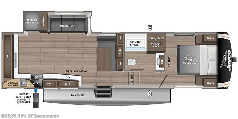 2026 Jayco Eagle HT 27MLC - New Fifth Wheel For Sale by RV's Of Sacramento in Elk Grove, California