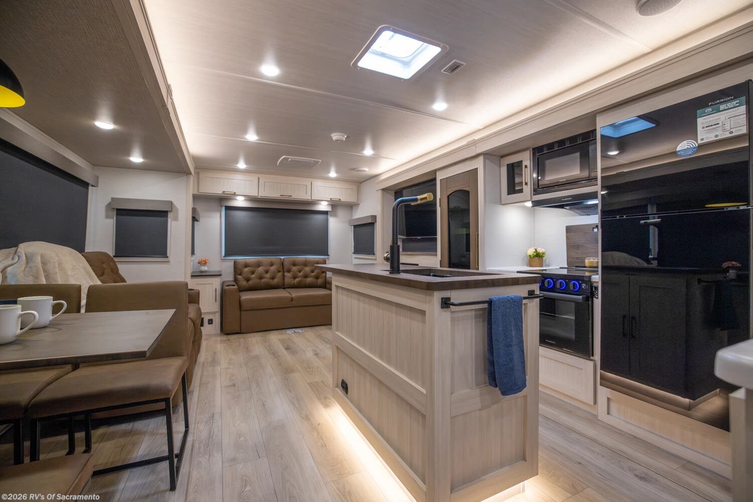 2026 Forest River Grand Surveyor 305RLBS - New Travel Trailer For Sale by RV's Of Sacramento in Elk Grove, California features Shower, Water Heater, Inverter, Vanity, Solar Panel