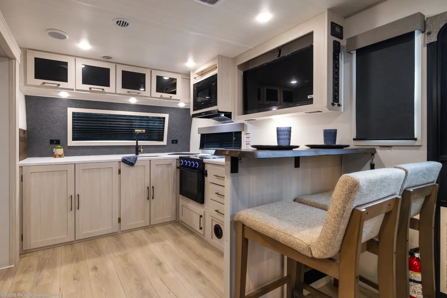 2026 Forest River Grand Surveyor 268FKBS - New Travel Trailer For Sale by RV's Of Sacramento in Elk Grove, California features Toilet, Central Vacuum, Kitchen Sink, 50 Amp Service, Hitch