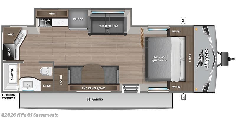 2026 Jayco Jay Flight SLX 225MLSW - New Travel Trailer For Sale by RV's Of Sacramento in Elk Grove, California