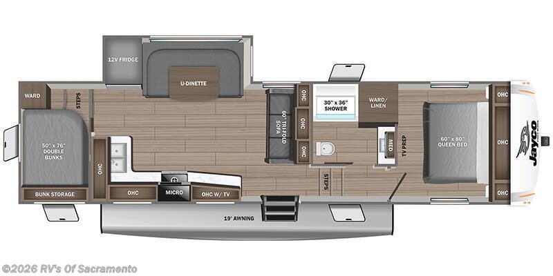 2026 Jayco Eagle SLE 28BHU - New Fifth Wheel For Sale by RV's Of Sacramento in Elk Grove, California