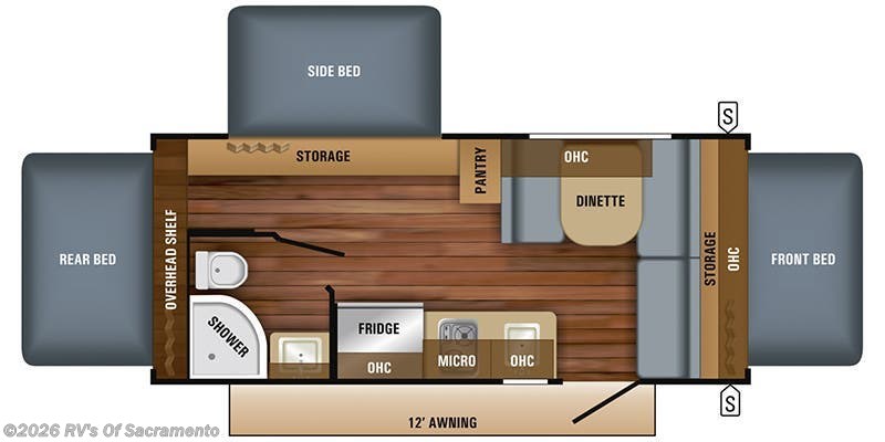 2018 Jayco Jay Feather 7 17XFD - Used Travel Trailer For Sale by RV's Of Sacramento in Elk Grove, California
