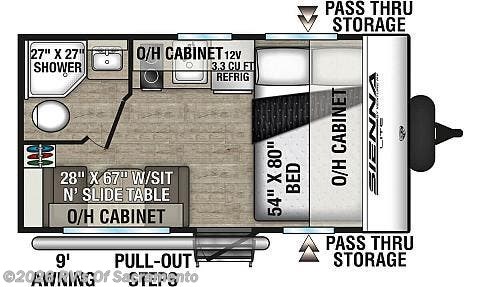 2026 Venture RV Sienna Lite SA130VRD - New Travel Trailer For Sale by RV's Of Sacramento in Elk Grove, California