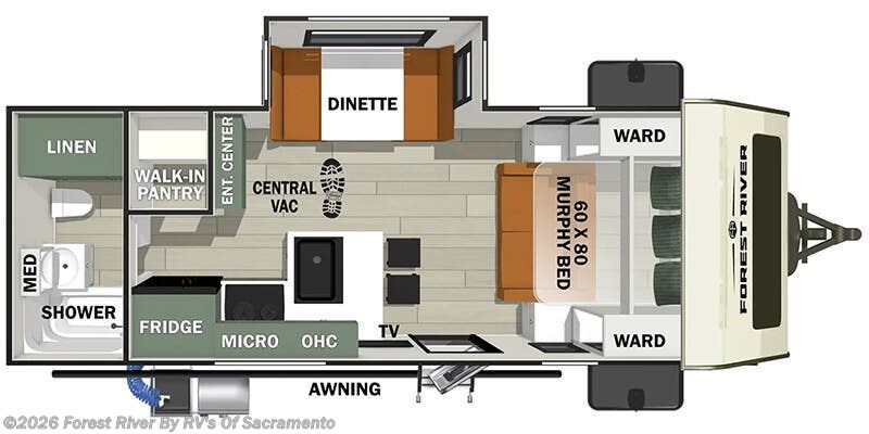 2026 Forest River No Boundaries 20 Series NB20.4 Beast Mode - New Travel Trailer For Sale by Forest River By RV's Of Sacramento in Sacramento, California