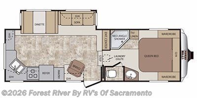 2012 Keystone Cougar 278RKSWE - Used Fifth Wheel For Sale by Forest River By RV's Of Sacramento in Sacramento, California