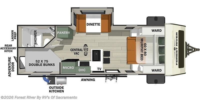 2026 Forest River No Boundaries 20 Series NB20.3 Beast Mode - New Travel Trailer For Sale by Forest River By RV's Of Sacramento in Sacramento, California