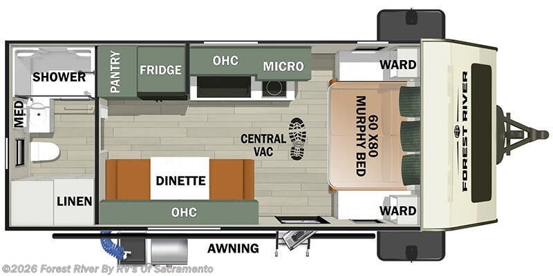 2026 Forest River No Boundaries 19 Series NB19.2 Beast Mode - New Travel Trailer For Sale by Forest River By RV's Of Sacramento in Sacramento, California