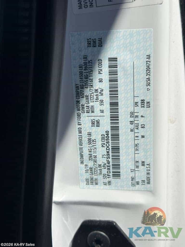 2020 Thor QUANTUM JM31 - Used Class C For Sale by KA-RV Sales in Fruitland Park, Florida