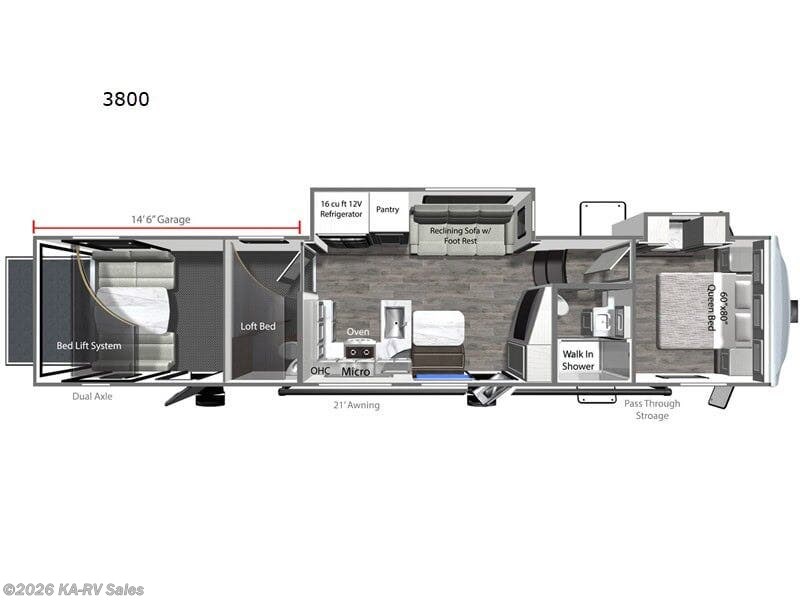 2025 Dutchmen 3800 - Used Fifth Wheel For Sale by KA-RV Sales in Fruitland Park, Florida