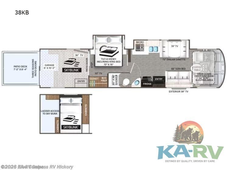 2023 Thor Outlaw 38KB - Used Class A For Sale by KA-RV Sales in Fruitland Park, Florida