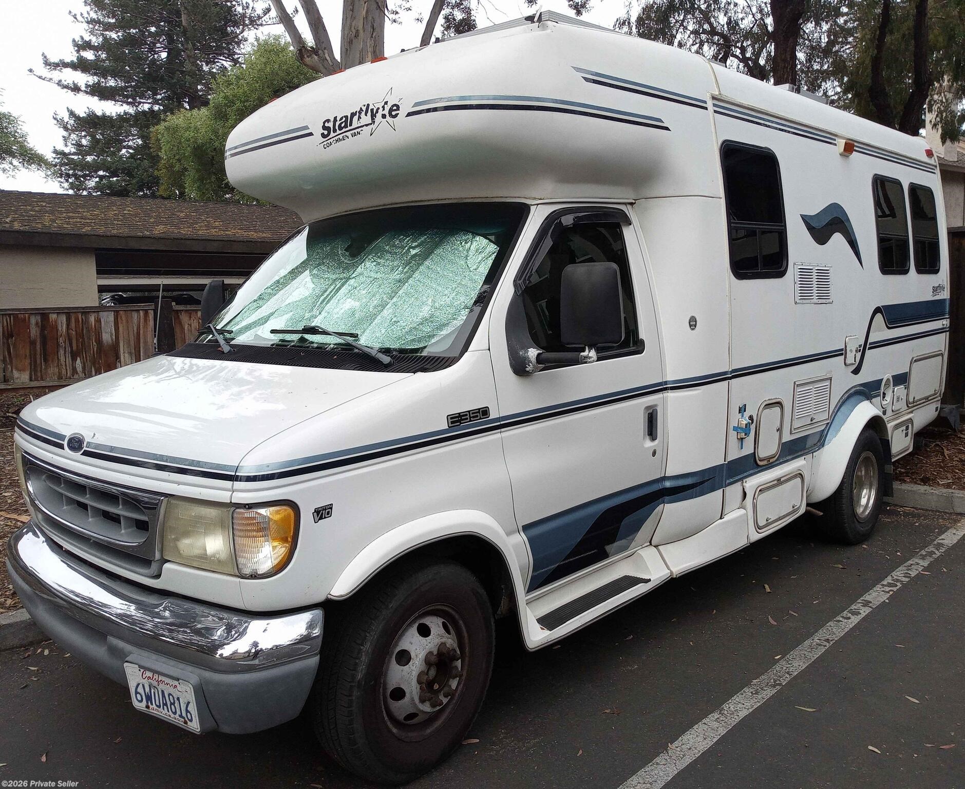 1998 Coachmen Starflyte Fixed Queen bed in rear next to shower/toilet - Used Class C For Sale by For Sale By Owner in Sunnyvale, California