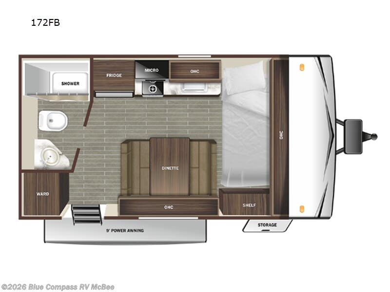 2023 Autumn Ridge 172FB by Starcraft from Blue Compass RV McBee in McBee, South Carolina