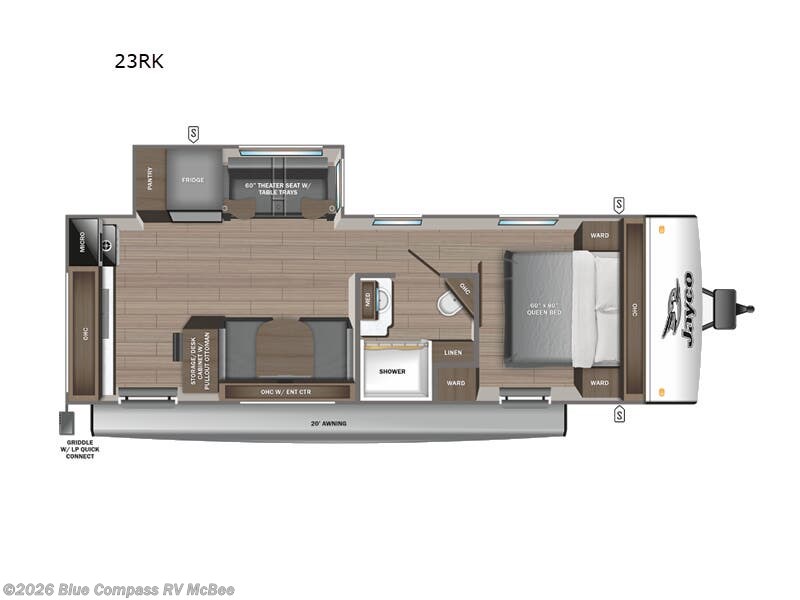 2024 Jay Feather 23RK by Jayco from Blue Compass RV McBee in McBee, South Carolina