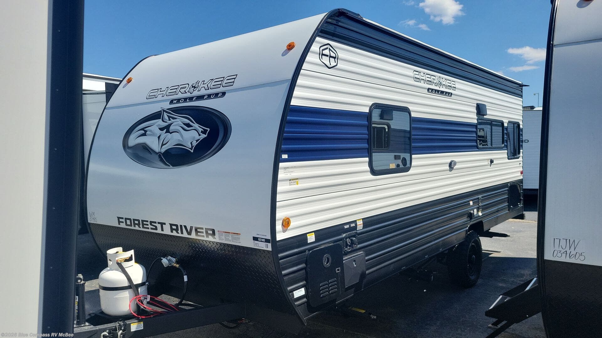 2025 Forest River Cherokee Wolf Pup 16CM - New Travel Trailer For Sale by Blue Compass RV McBee in McBee, South Carolina