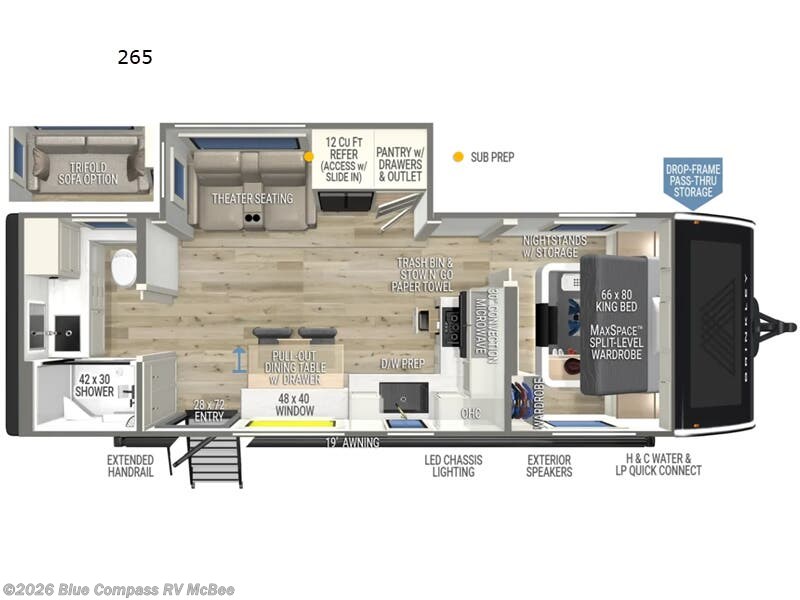 2026 Model I 265 by Brinkley RV from Blue Compass RV McBee in McBee, South Carolina