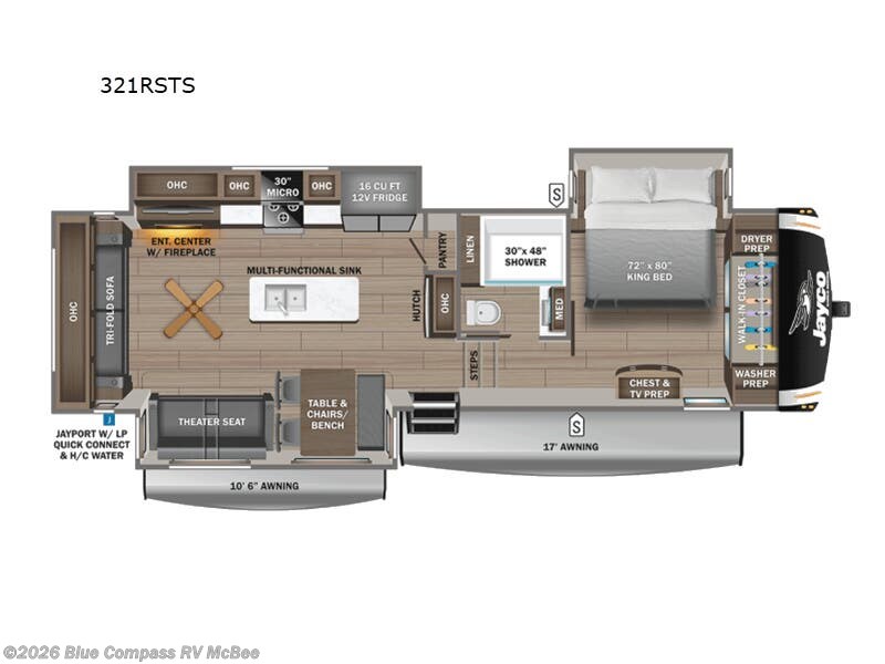 2026 Eagle 321RSTS by Jayco from Blue Compass RV McBee in McBee, South Carolina
