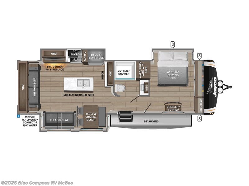2026 Eagle HT 294CKBS by Jayco from Blue Compass RV McBee in McBee, South Carolina