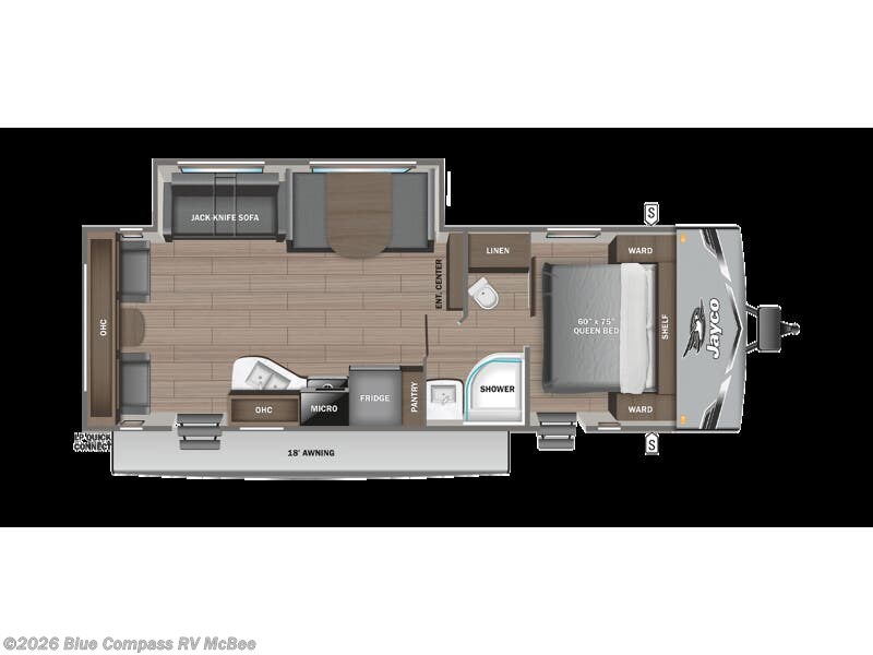 2026 Jay Flight SLX 262RLS by Jayco from Blue Compass RV McBee in McBee, South Carolina
