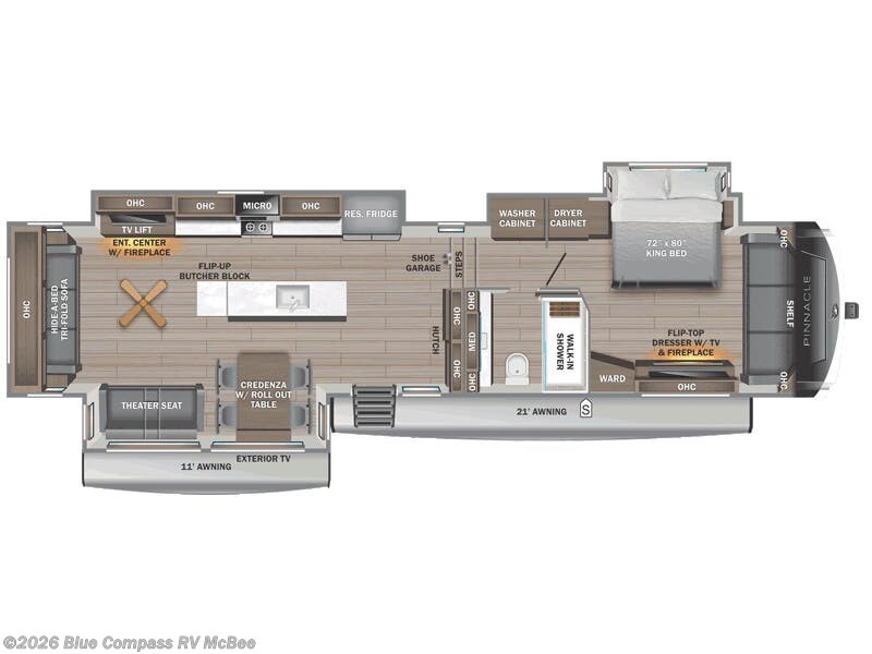 2026 Pinnacle 38SSWS by Jayco from Blue Compass RV McBee in McBee, South Carolina