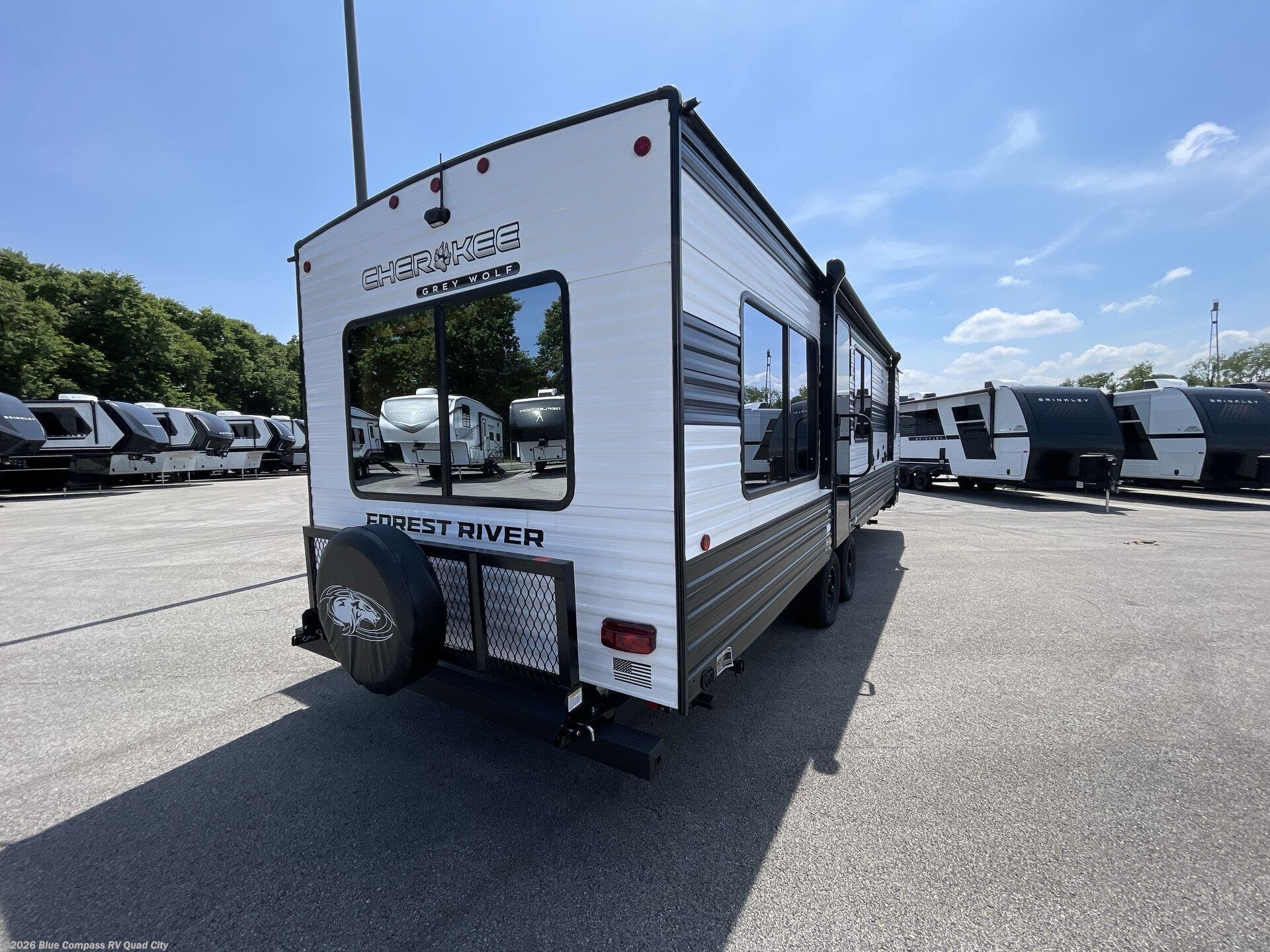 2026 Cherokee Grey Wolf 27LH by Forest River from Blue Compass RV Quad City in Walcott, Iowa