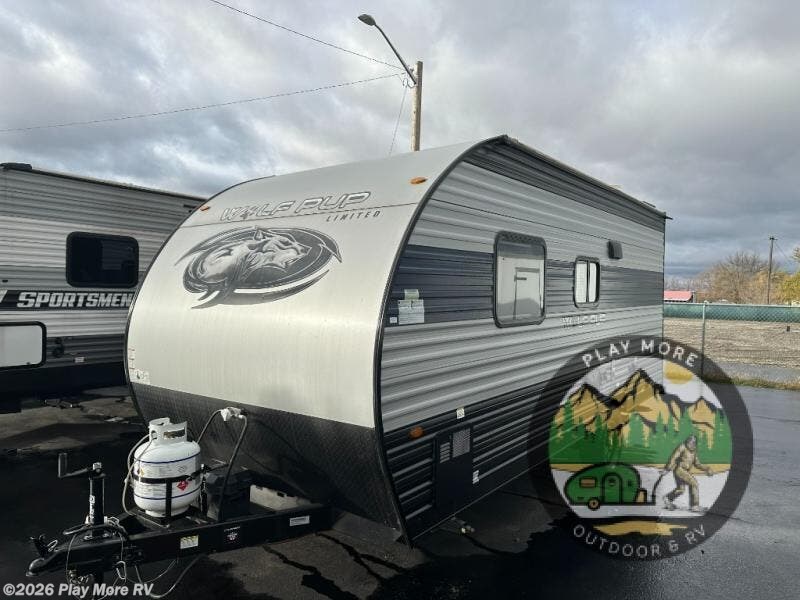 2022 Forest River Cherokee Wolf Pup 16FQ - Used Travel Trailer For Sale by Play More RV in Post Falls, Idaho