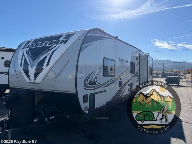 2020 Forest River Sandstorm 271SLR - Used Toy Hauler For Sale by Play More RV in Post Falls, Idaho