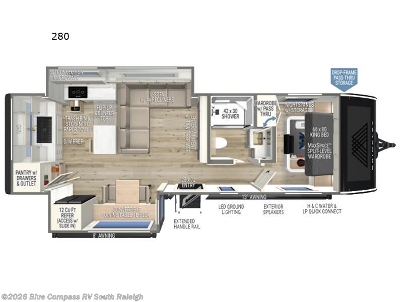 2026 Model I 280 by Brinkley RV from Blue Compass RV South Raleigh in Benson, North Carolina
