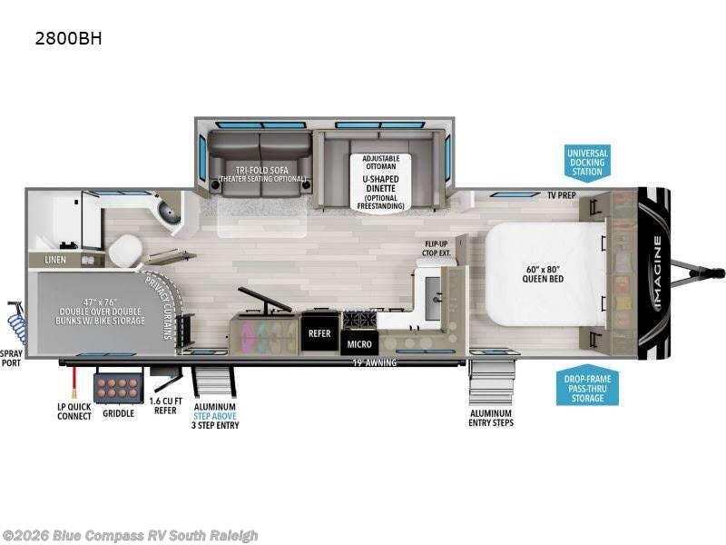 2024 Imagine 2800BH by Grand Design from Blue Compass RV South Raleigh in Benson, North Carolina