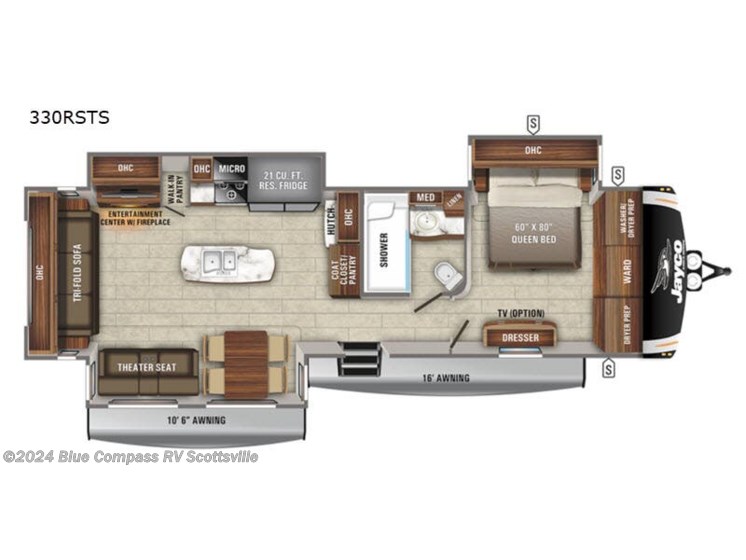 Used 2021 Jayco Eagle 330RSTS available in Scottsville, Kentucky