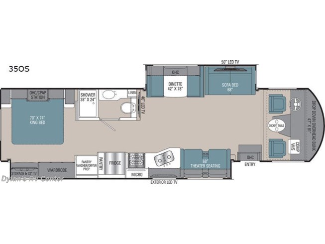 2021 Coachmen Mirada 35os Rv For Sale In Sewell Nj 08080 2343 Rvusa Com Classifieds
