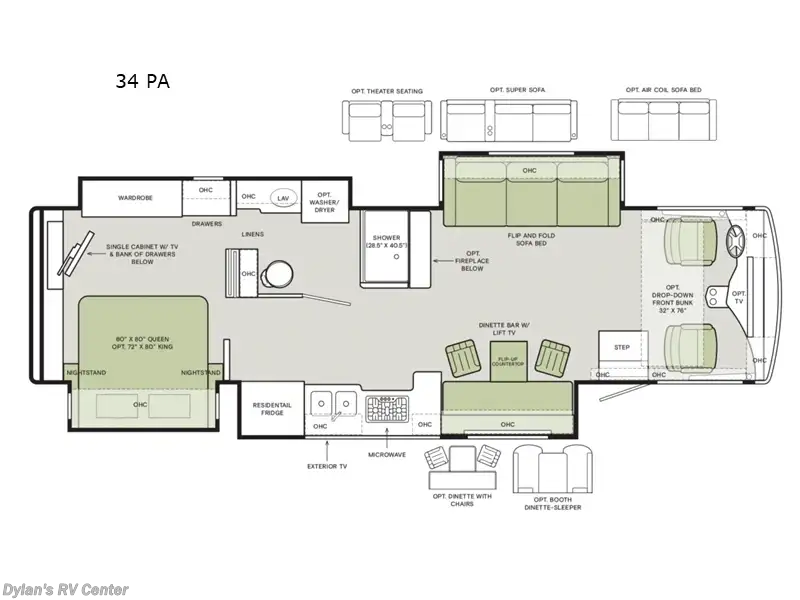 2021 Tiffin Open Road 34PA - Used Class A For Sale by Campers Inn RV Signature Collection in Sewell, New Jersey features Slideout