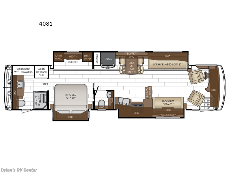 2026 Newmar Dutch Star 4081 - New Class A For Sale by Campers Inn RV Signature Collection in Sewell, New Jersey features Slideout