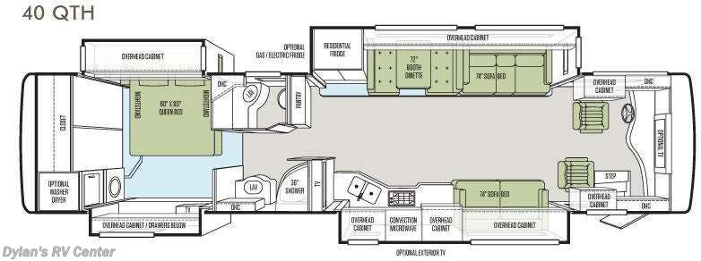 2014 Tiffin Phaeton M40QTH - Used Class A For Sale by Campers Inn RV Signature Collection in Sewell, New Jersey features Slideout