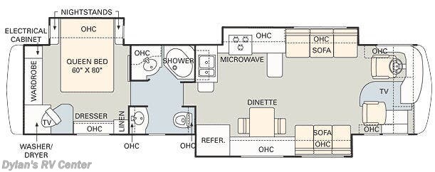 2003 Monaco RV Diplomat 40PET - Used Class A For Sale by Campers Inn RV Signature Collection in Sewell, New Jersey features Slideout