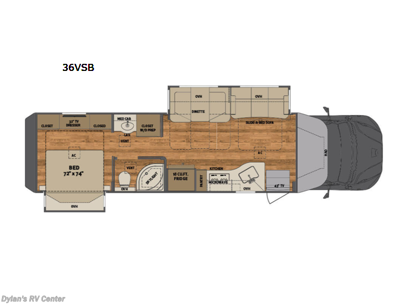 2022 Renegade Verona 36VSB - Used Super C For Sale by Campers Inn RV Signature Collection in Sewell, New Jersey features Slideout