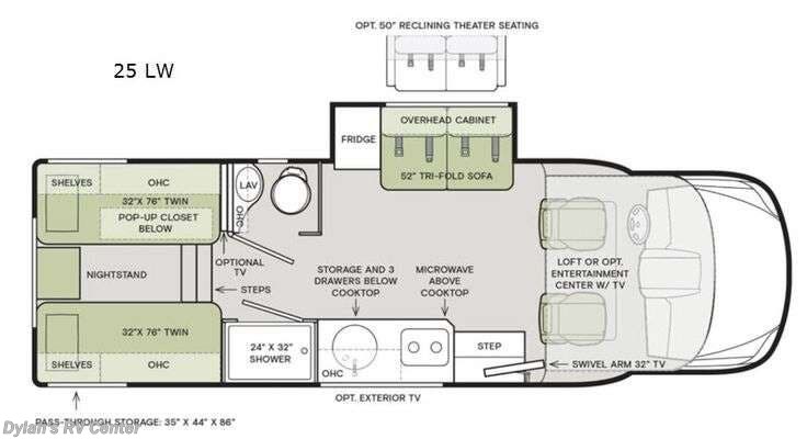 2023 Tiffin Wayfarer 25LW - Used Class C For Sale by Campers Inn RV Signature Collection in Sewell, New Jersey features Slideout